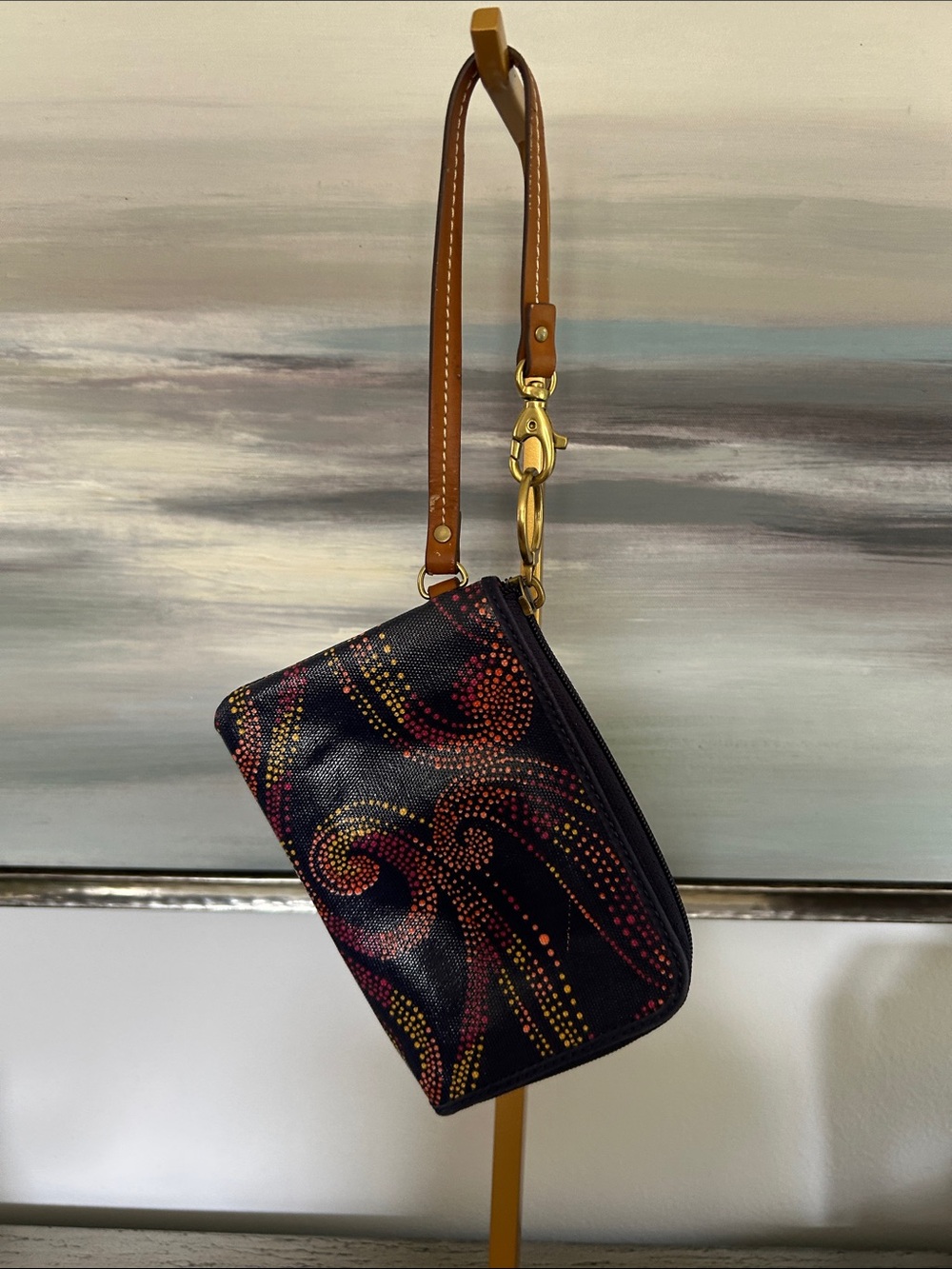 Fossil Key-Per Wristlet “Blue Nights Dots” edition - Picture 4 of 8